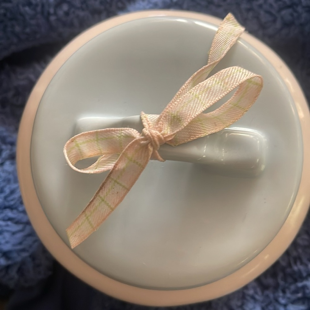 NWT Happy Spring Ceramic Canister by Rae Dunn Collective - Picture 4 of 6